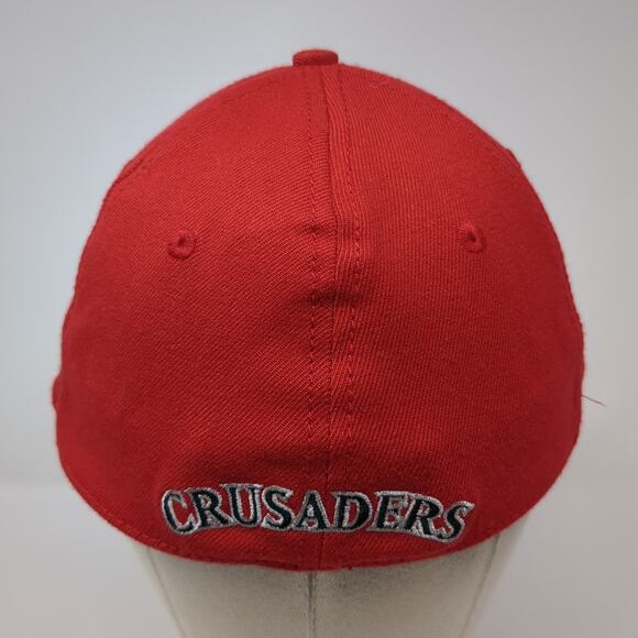Northwest Nazarene University Crusaders Fitted Baseball Cap Red L The Game Pro - Picture 6 of 10